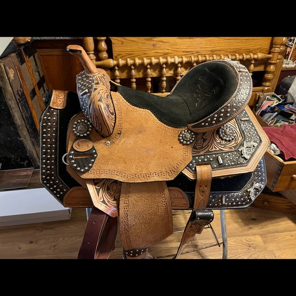 Barrel saddle Set - Picture 6 of 6